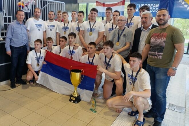 Srbija pobjednik vaterpolo turnira u Trebinju