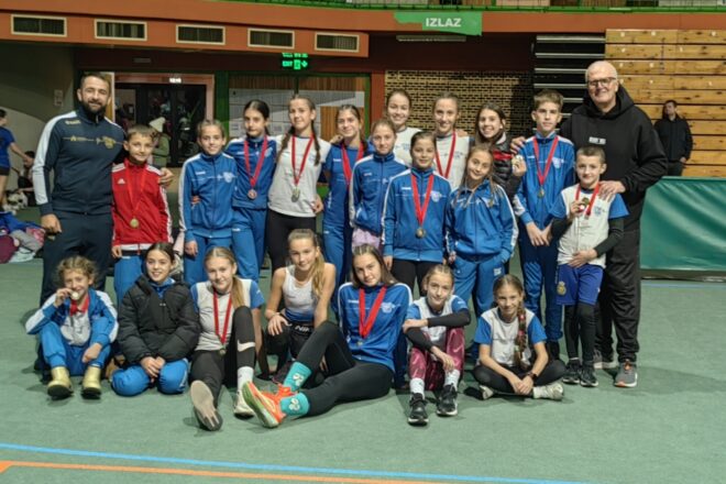 ATLETSKI KLUB LEOTAR OSTVARIO ODLIČNE REZULTATE NA DVORANSKOM MITINGU MLADIH U SARAJEVU