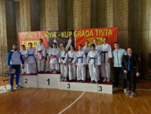 Zapažen rezultat na turniru u Tivtu FOTO