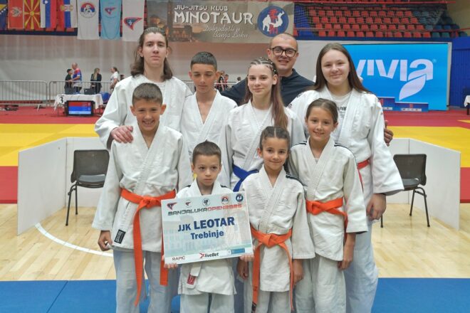 Такмичари Џиу-џицу клуба Леотар освојили осам медаља у Бања Луци