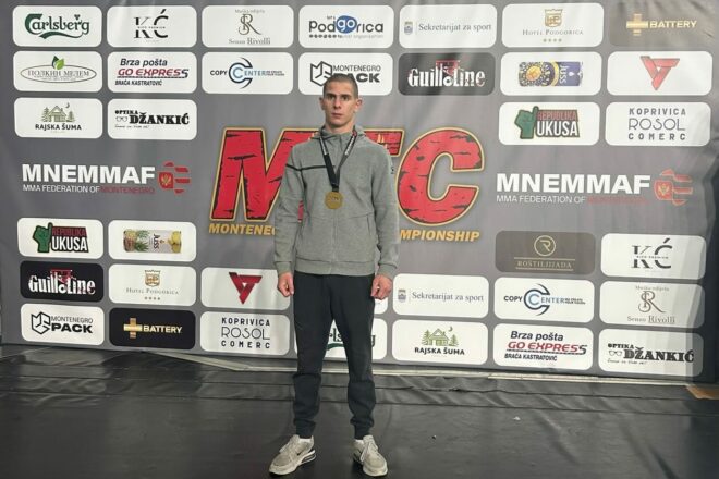 Trebinjac Nikola Kolak osvojio zlato na „MFC 23“ u Podgorici