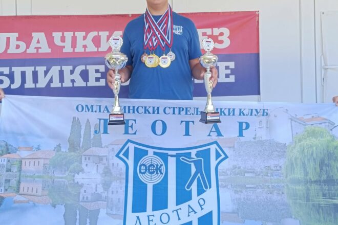 Драпић првак Републике Српске, Леотару екипно сребро у Теслићу