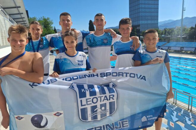Tri zlatne medalje za KVS „Leotar“ na „Montenegro OPEN 2026“