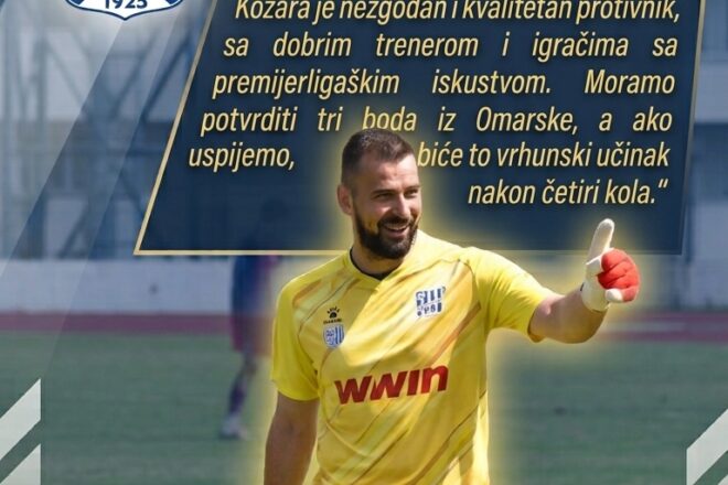 JAK LEOTAR NA STARTU SEZONE: Vasilije Kolak o karakteru ekipe, Bileći i ambicijama za Premijer ligu