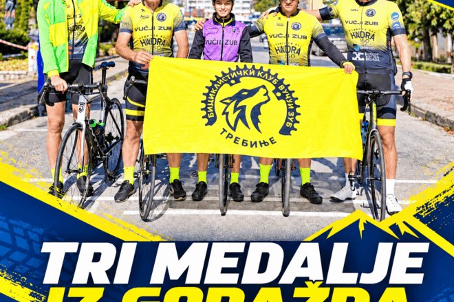 Tri medalje iz Goražda i Teodorin povratak na bicikl