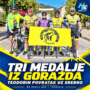 Tri medalje iz Goražda i Teodorin povratak na bicikl